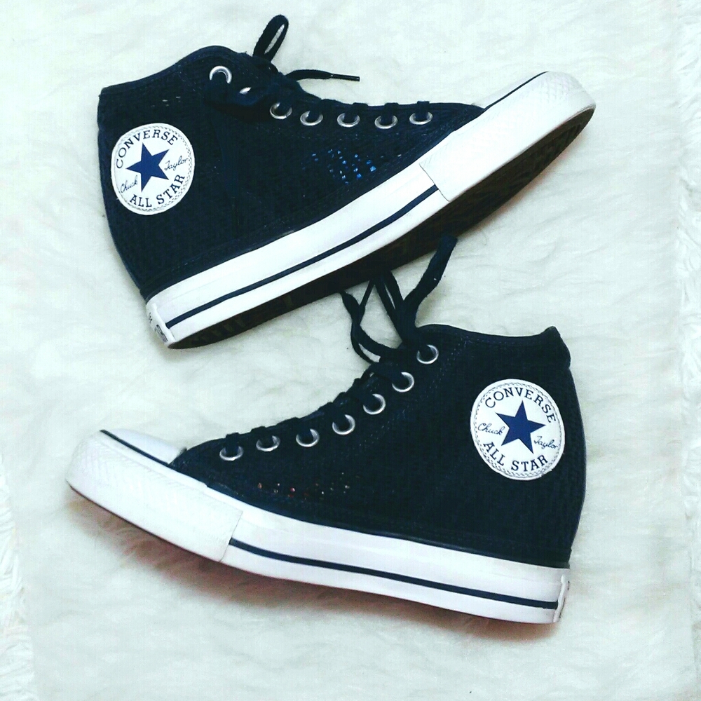 Converse CTAS Lux Hidden Wedge Navy Blue US 7